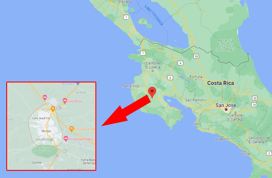 Le zone blu nel mondo: Nikoya (Costa Rica)