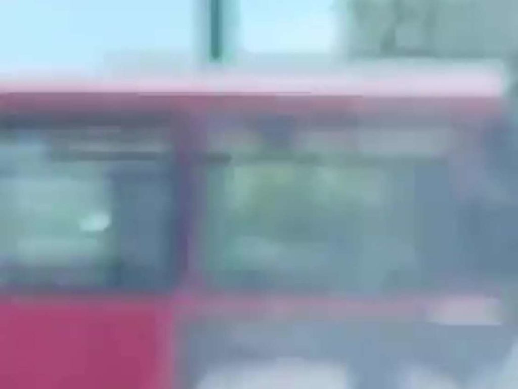 Focosa coppia dà spettacolo sul bus