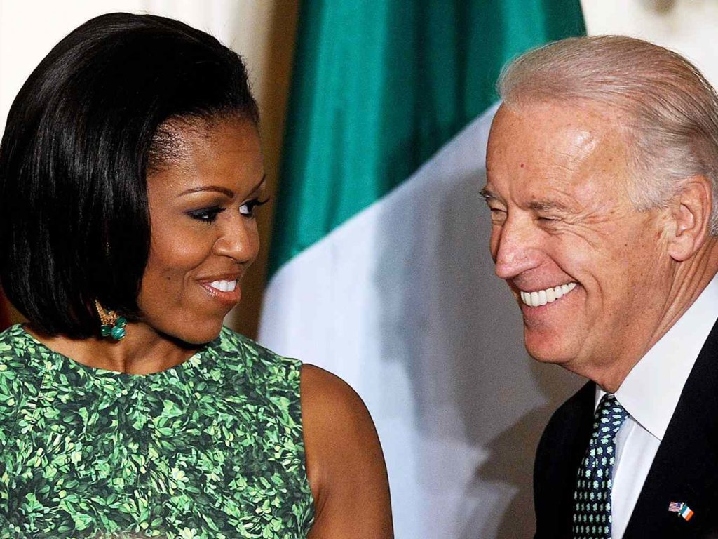 michelle obama e joe biden