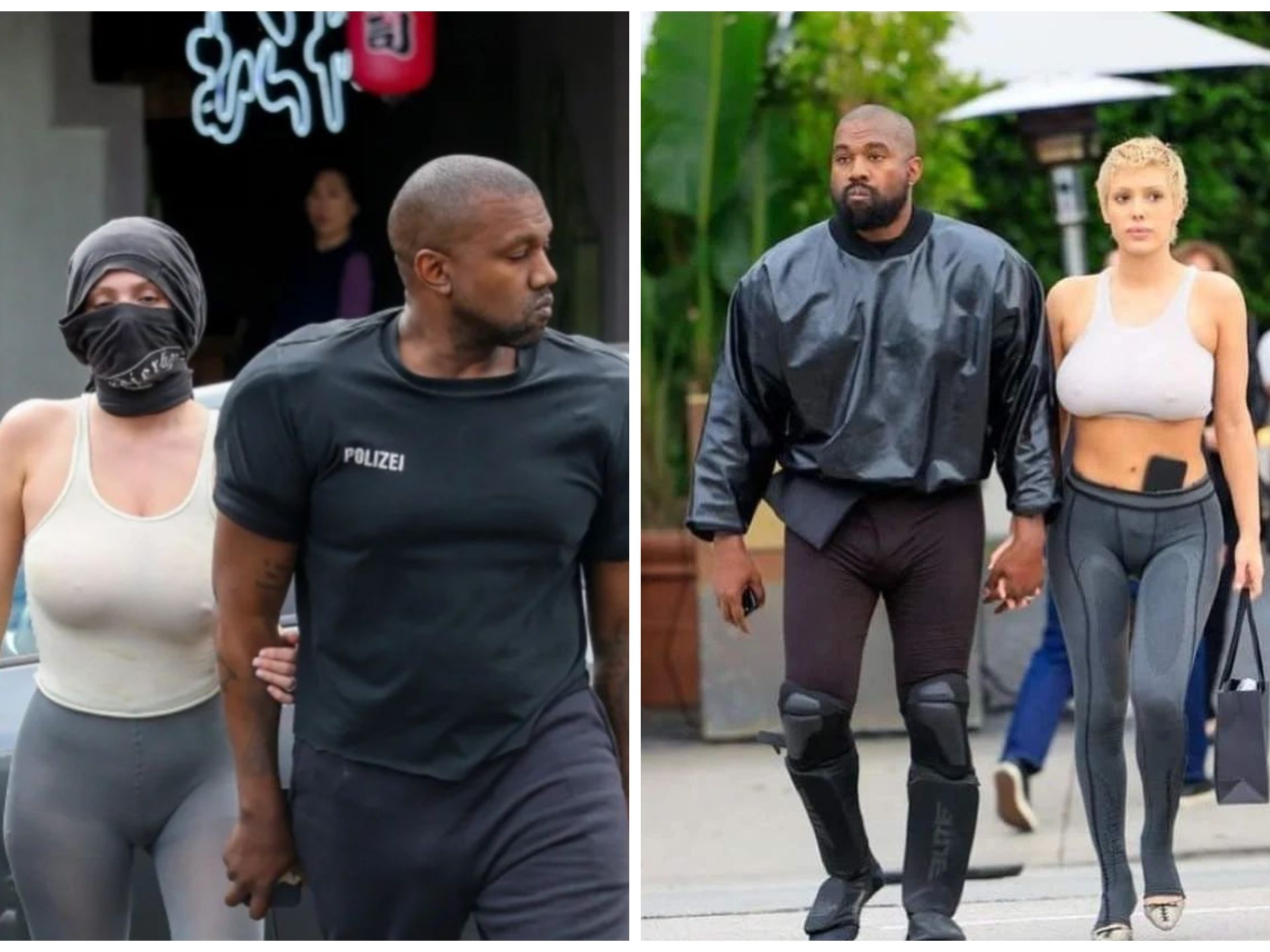 Kanye West e la "moglie" Bianca Censori