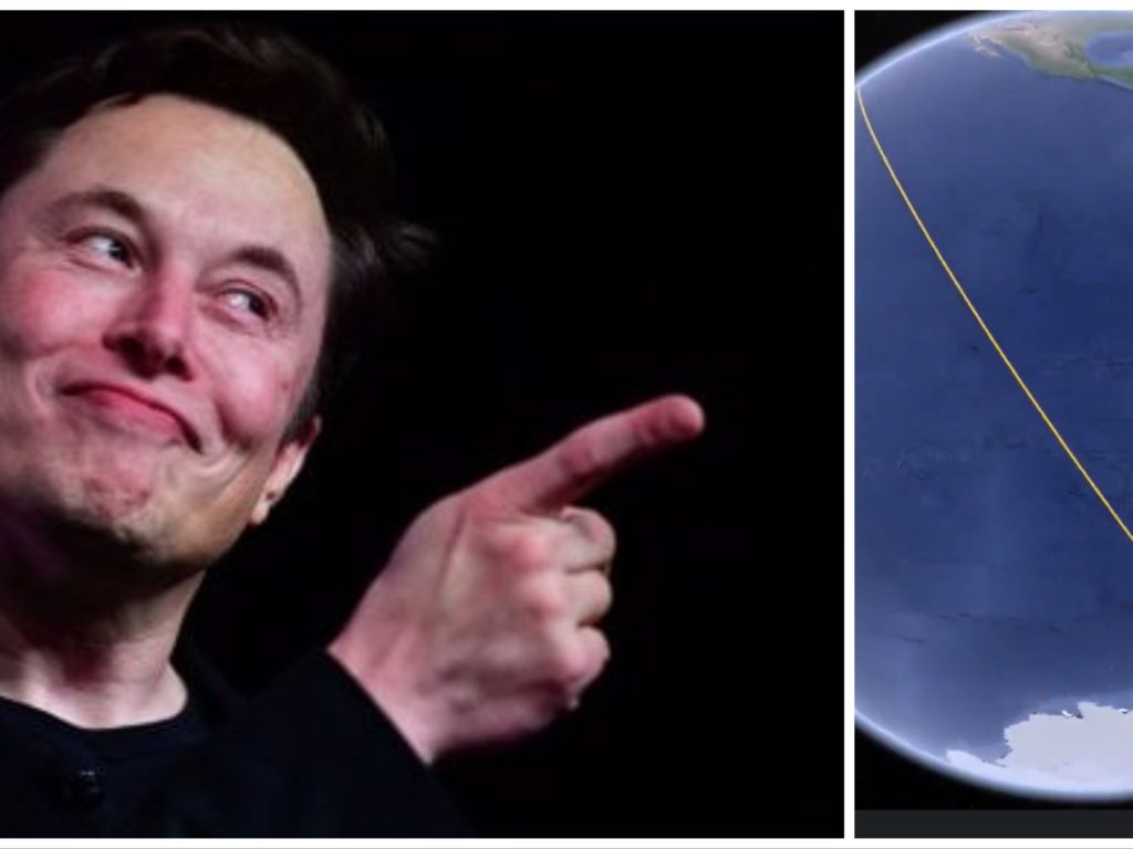 Navigare dritti dagli Usa all'India? Si può, la rotta che ha sconvolto i social ed Elon Musk
