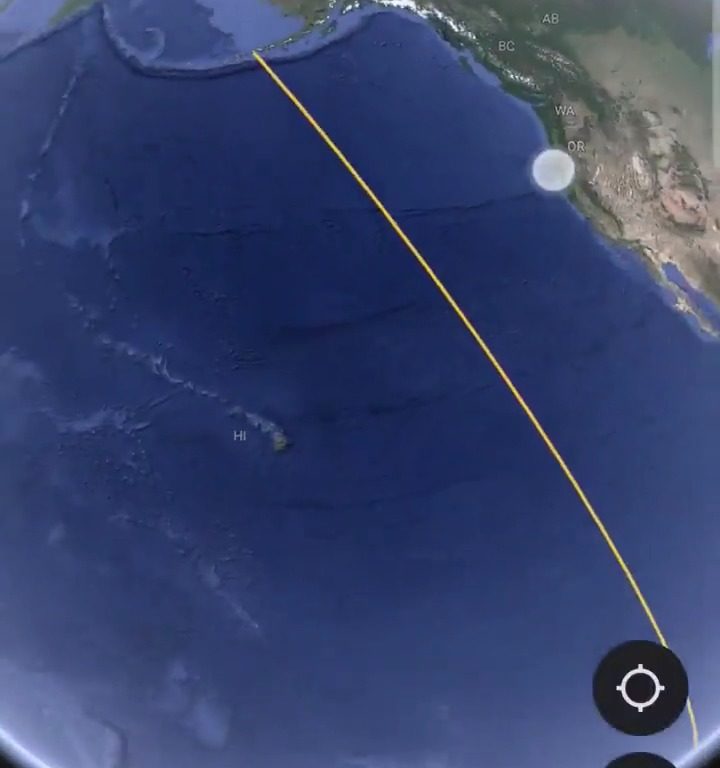 Navigare dritti dagli Usa all'India? Si può, la rotta che ha sconvolto i social ed Elon Musk