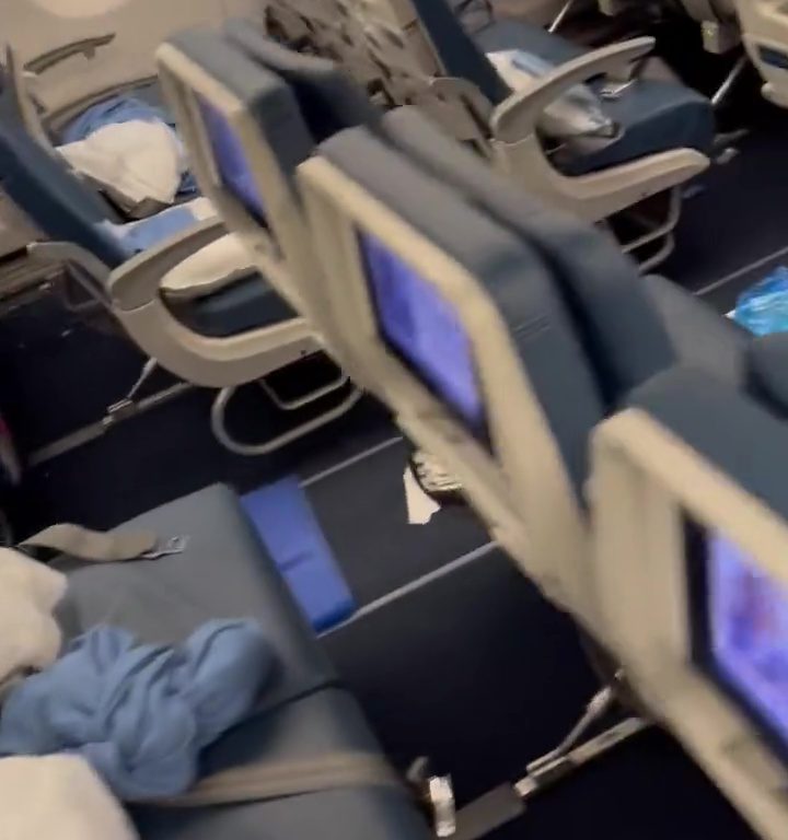 Attacco di diarrea in aereo