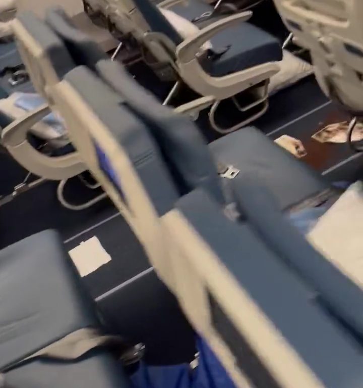 Attacco di diarrea in aereo