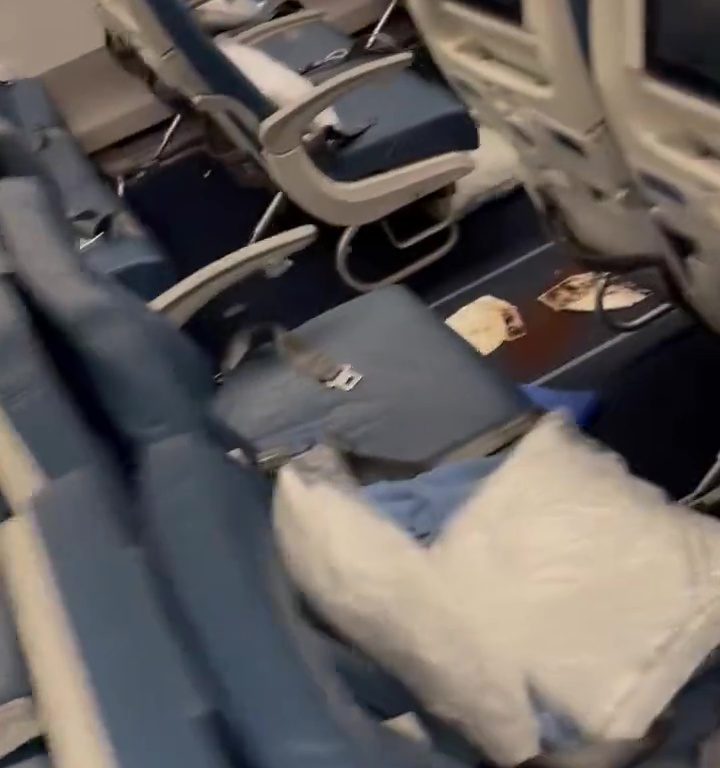 Attacco di diarrea in aereo