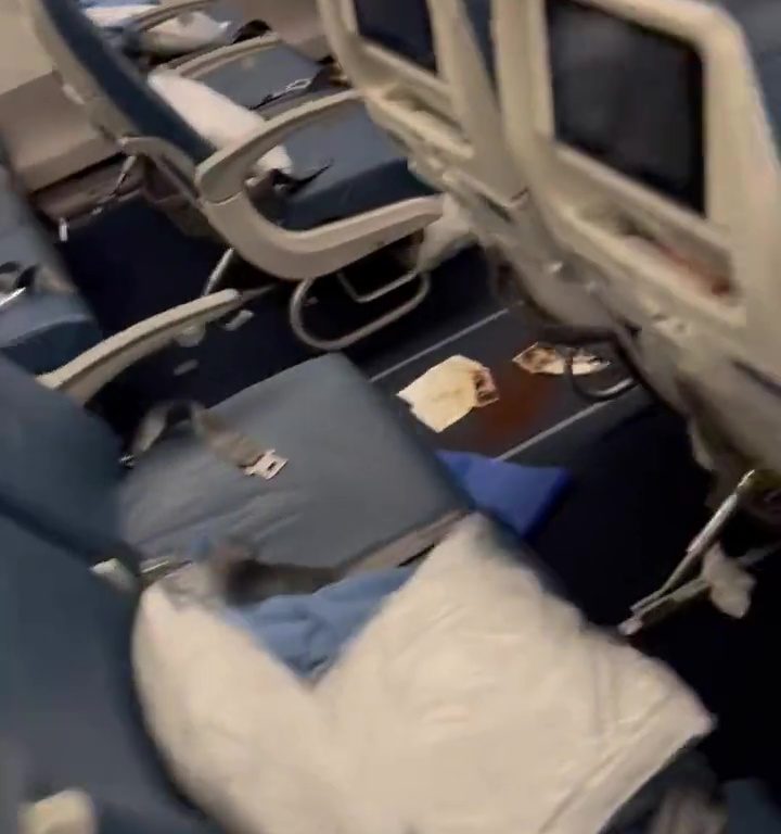 Attacco di diarrea in aereo