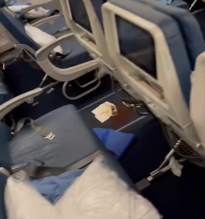 Attacco di diarrea in aereo