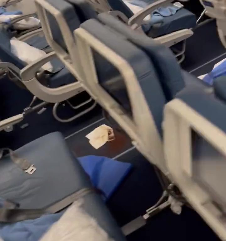 Attacco di diarrea in aereo
