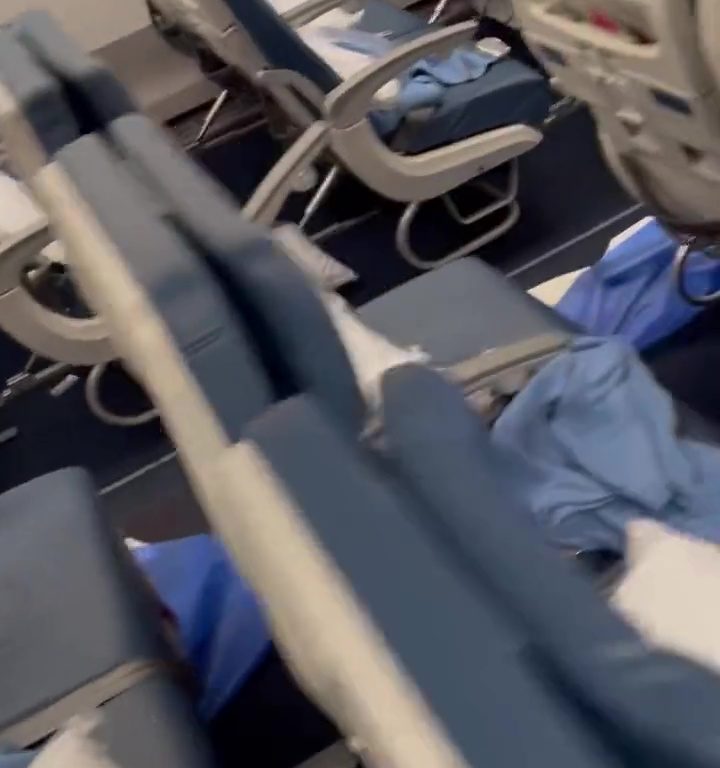 Attacco di diarrea in aereo