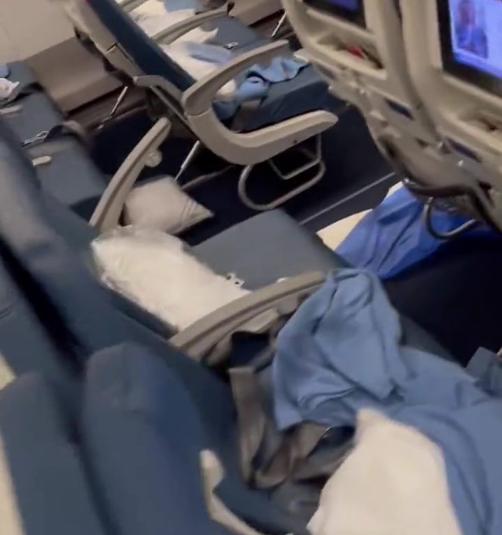 Attacco di diarrea in aereo
