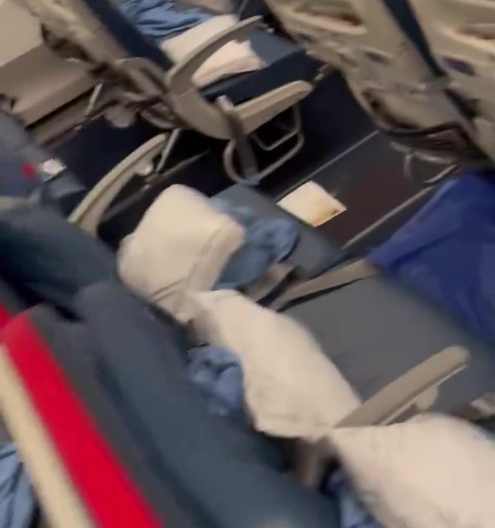 Attacco di diarrea in aereo
