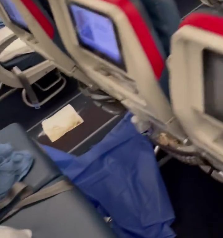 Attacco di diarrea in aereo