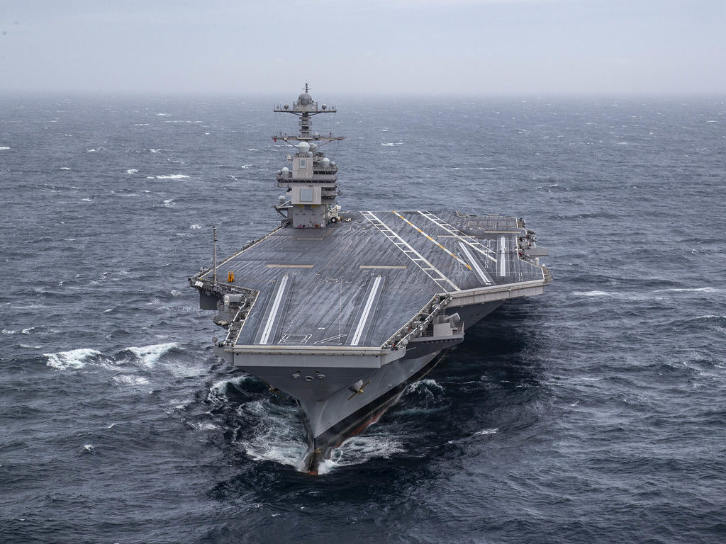 Biden invia la superportaerei USS Gerald R. Ford per aiutare Israele