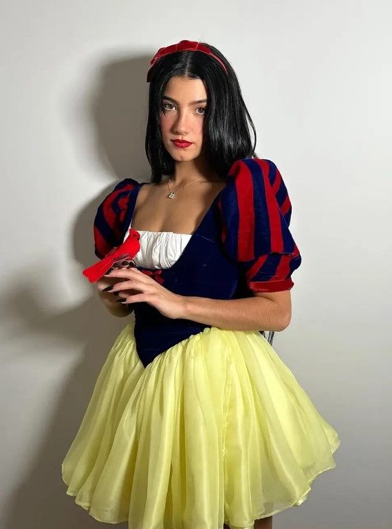 Il vestito di Halloween di Charli Damelio