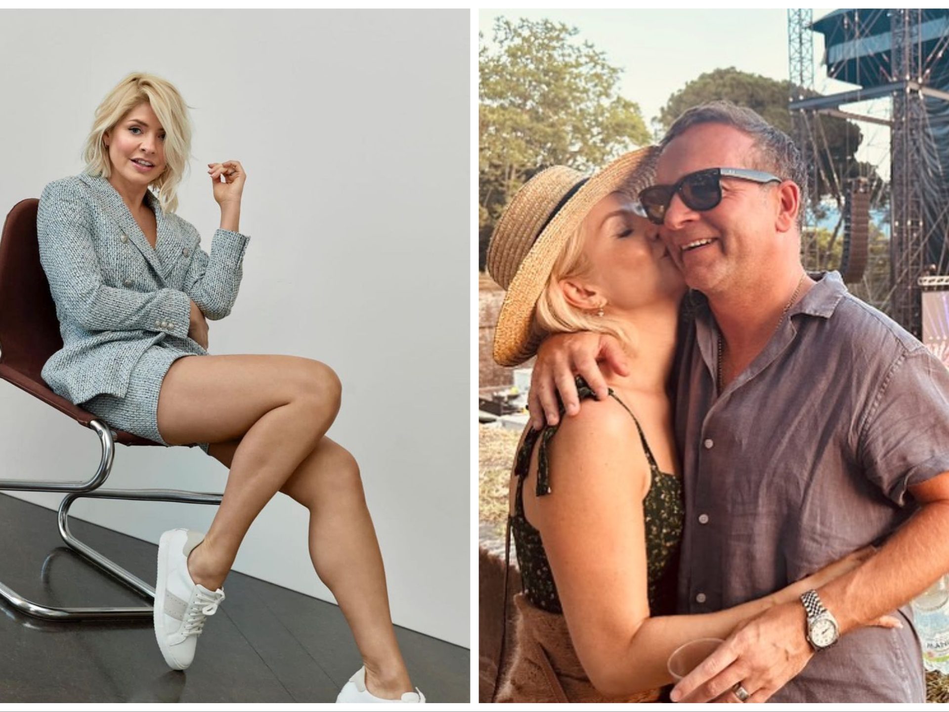 Holly Willoughby presentatrice tv a rischio rapimento