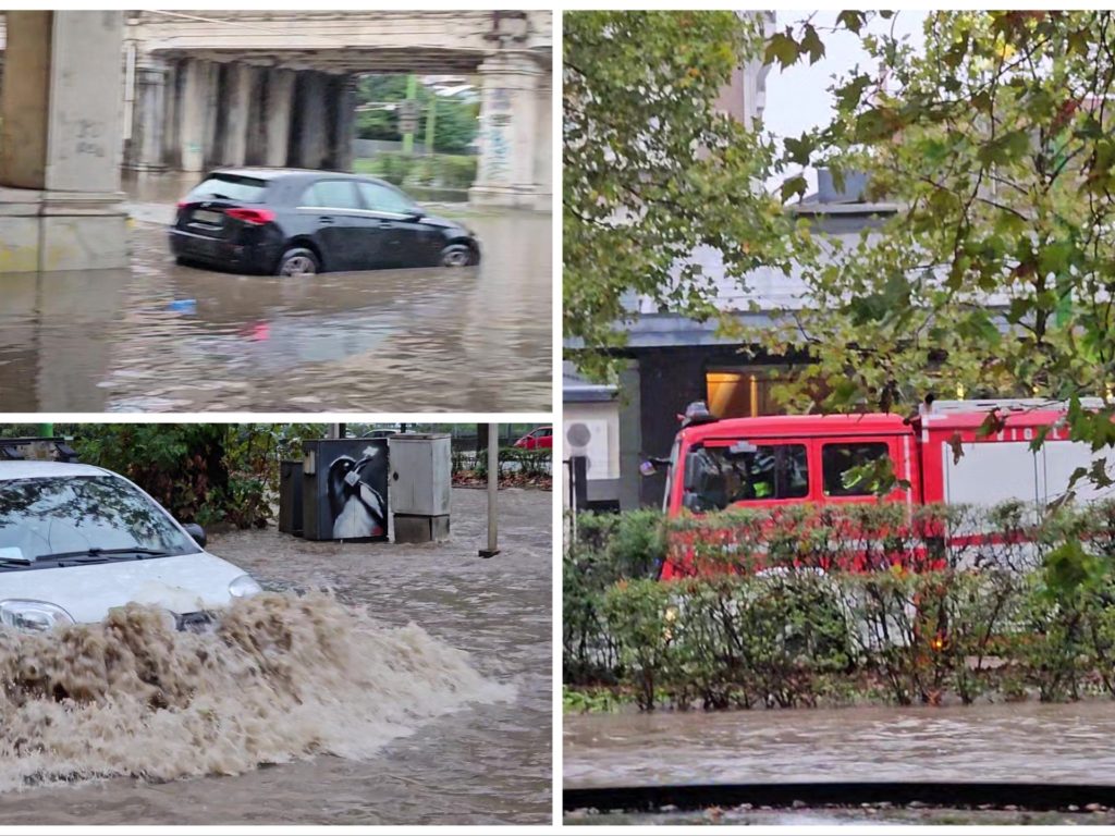 A Milano esonda il Seveso, la zona Niguarda allagata