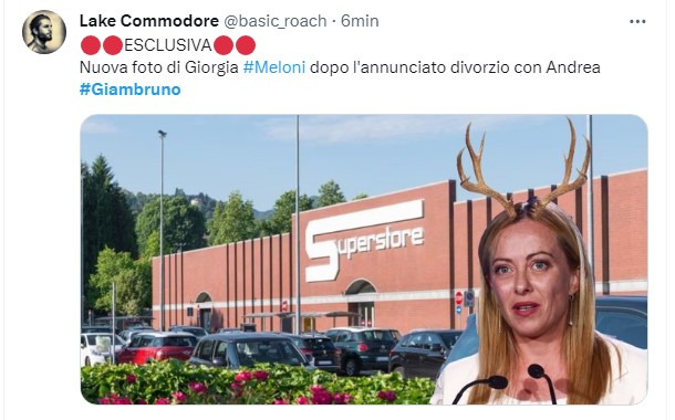 Giorgia Meloni lascia Giambruno: tutti i meme sulla separazione