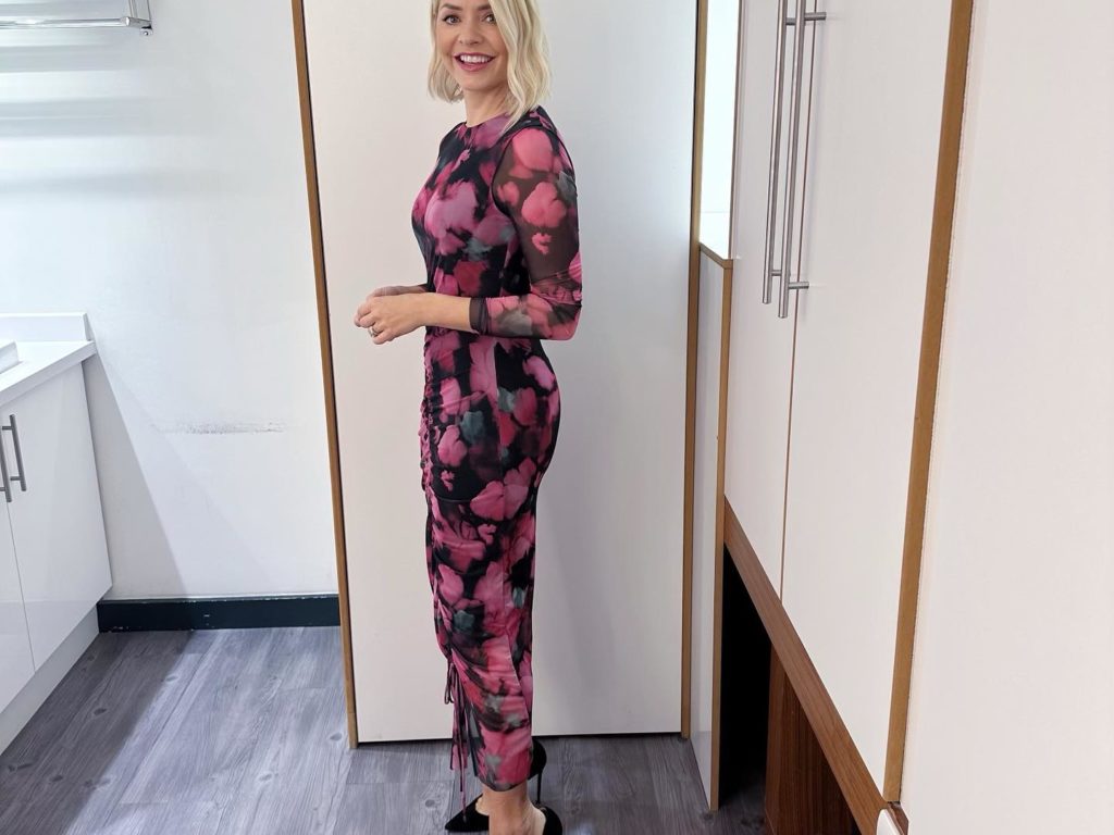 Holly Willoughby presentatrice tv a rischio rapimento