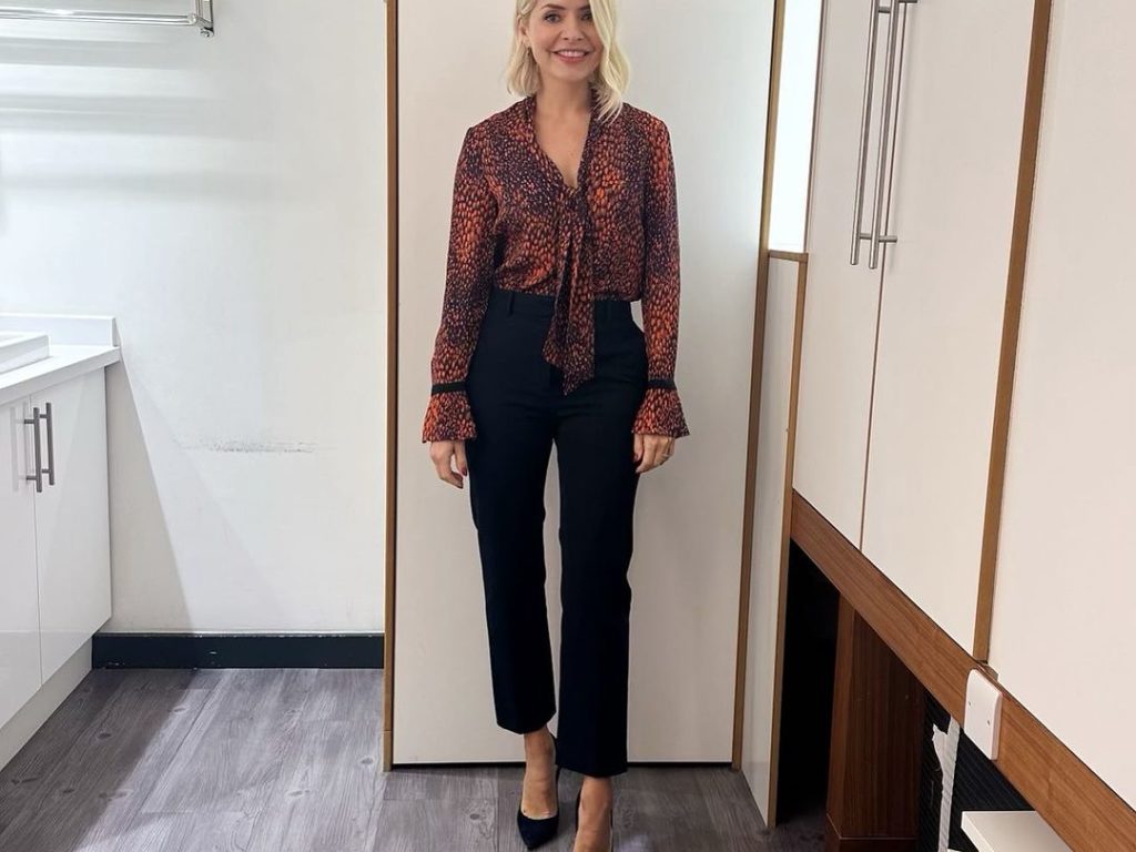 Holly Willoughby presentatrice tv a rischio rapimento