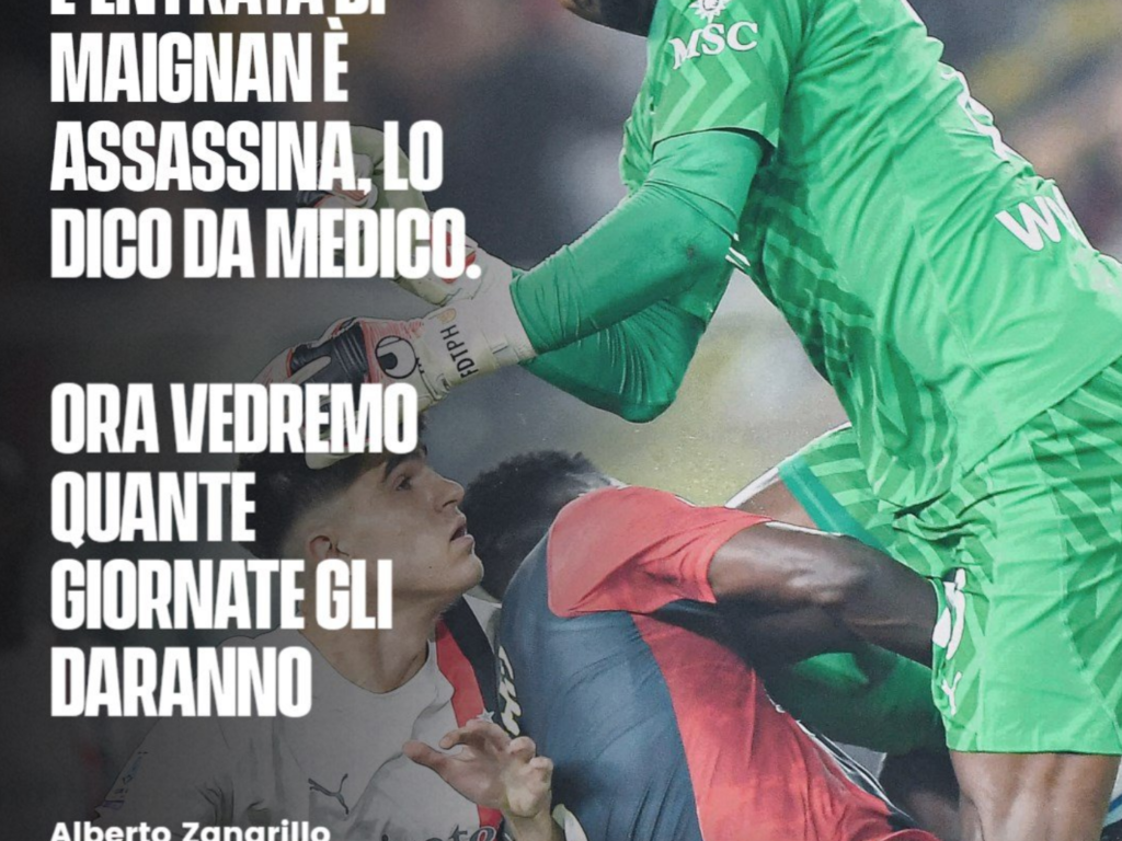 Giroud e Maignan, dopo Genoa-Milan è pioggia di meme