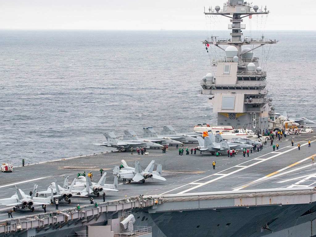 Biden invia la superportaerei USS Gerald R. Ford per aiutare Israele