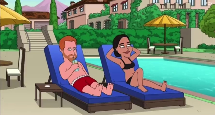Harry e Meghan massacrati dai Griffin