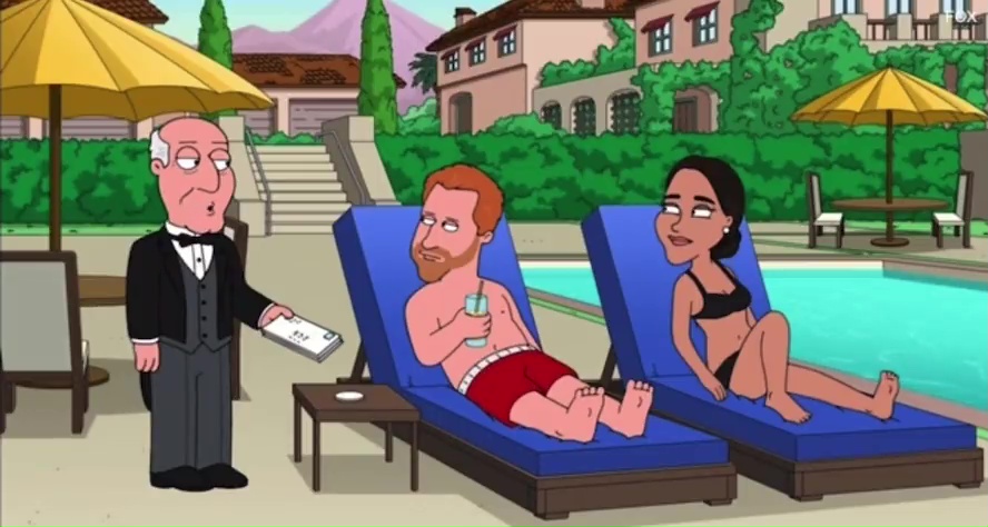 Harry e Meghan massacrati dai Griffin