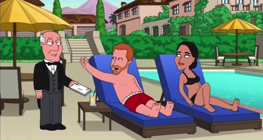 Harry e Meghan massacrati dai Griffin