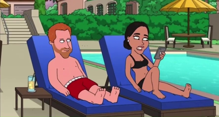 Harry e Meghan massacrati dai Griffin