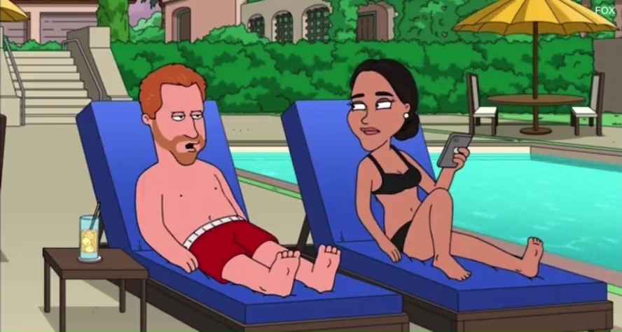 Harry e Meghan massacrati dai Griffin