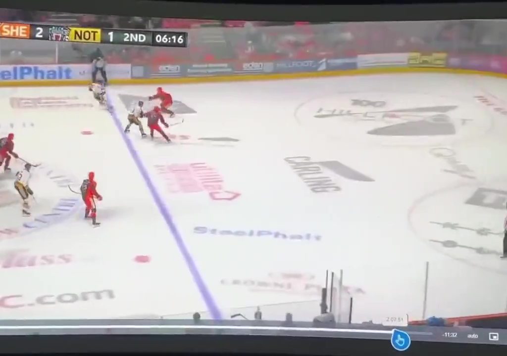 Giocatore di hockey muore durante partita: il video della tragedia
