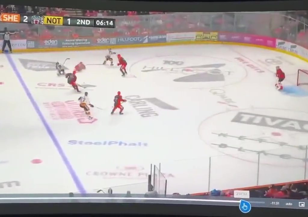 Giocatore di hockey muore durante partita: il video della tragedia