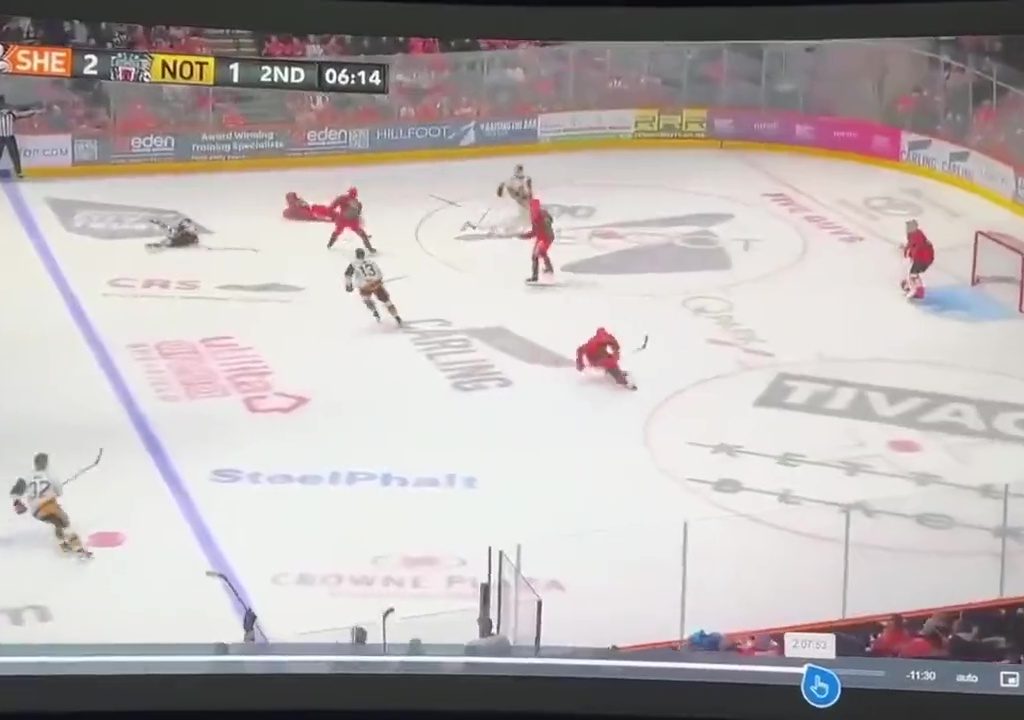 Giocatore di hockey muore durante partita: il video della tragedia