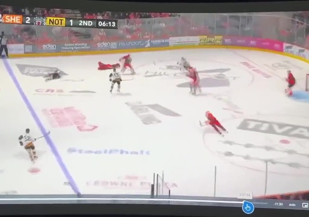 Giocatore di hockey muore durante partita: il video della tragedia