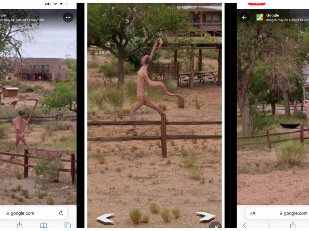 Il mostro dello Utah ripreso su Google Street View: poi salta fuori la verità