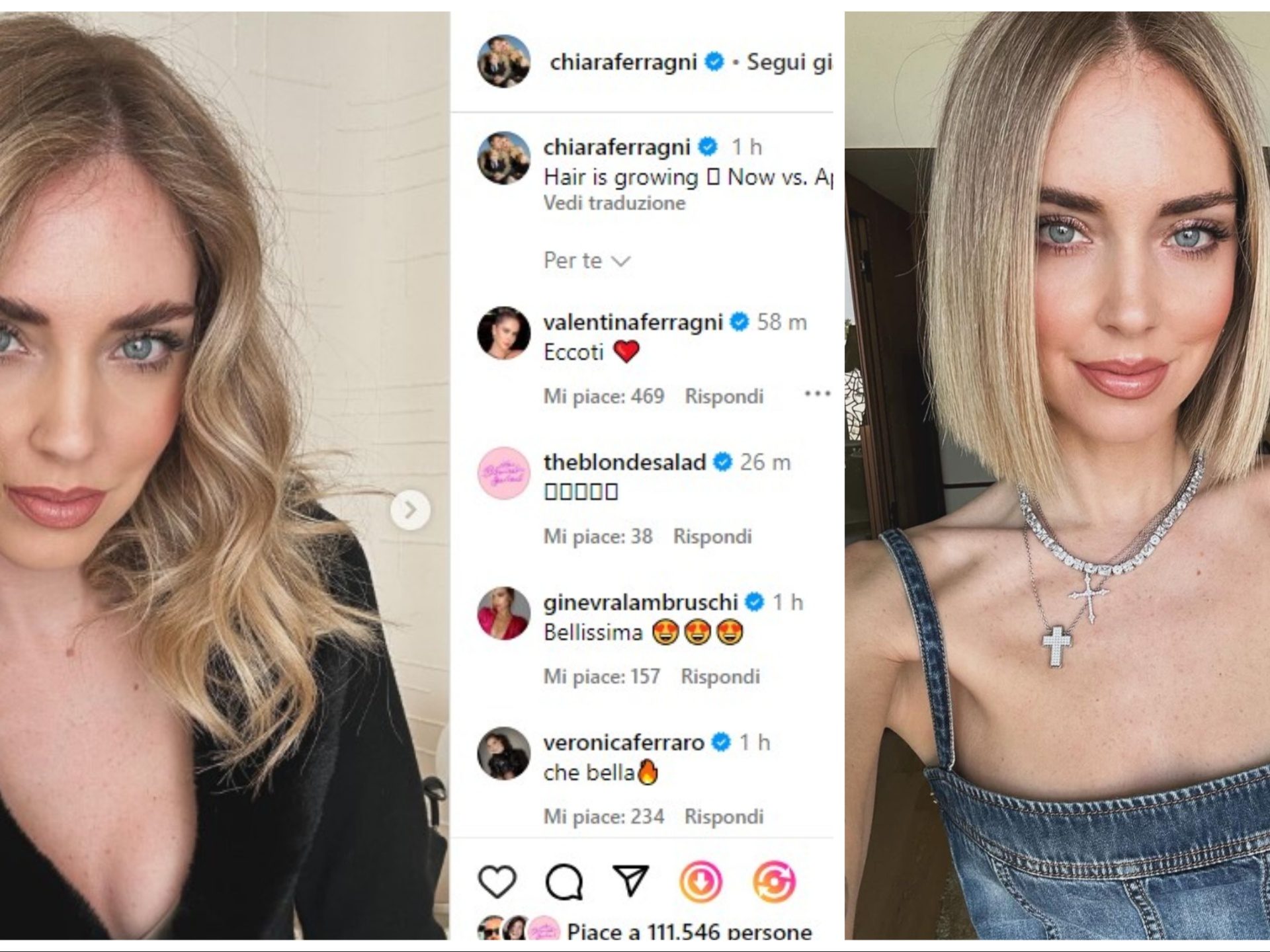 Chiara Ferragni prova a ricominciare: apre i commenti su Instagram