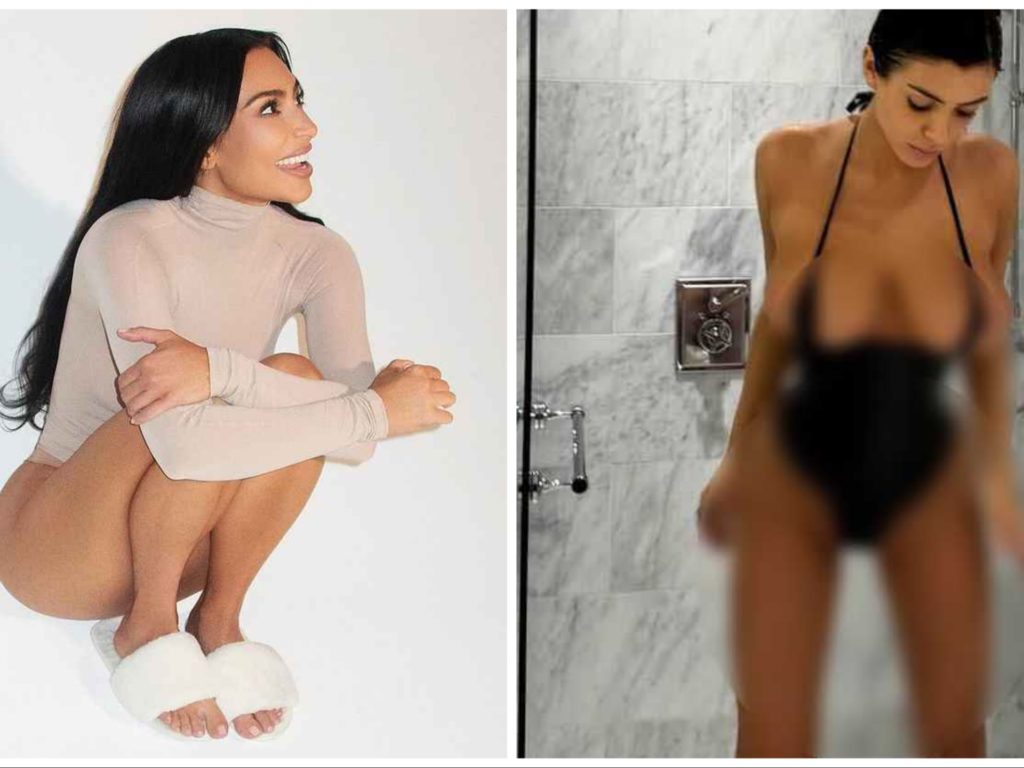 Kim Kardashian senza mutande per prendere in giro Bianca Censori