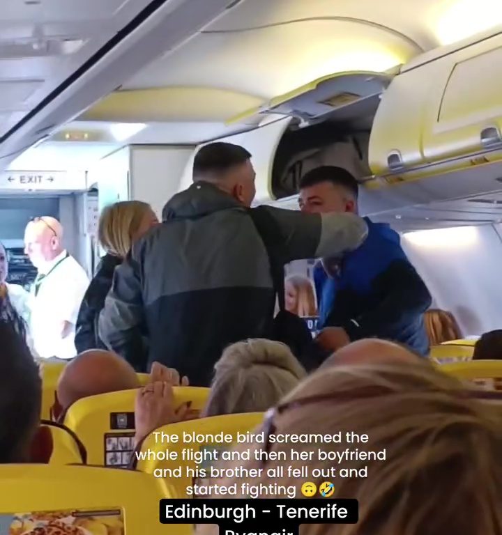 Testate, urla e pugni: la peggiore rissa su un aereo diventa virale