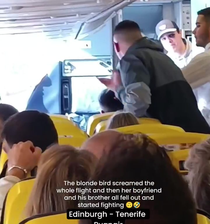 Testate, urla e pugni: la peggiore rissa su un aereo diventa virale
