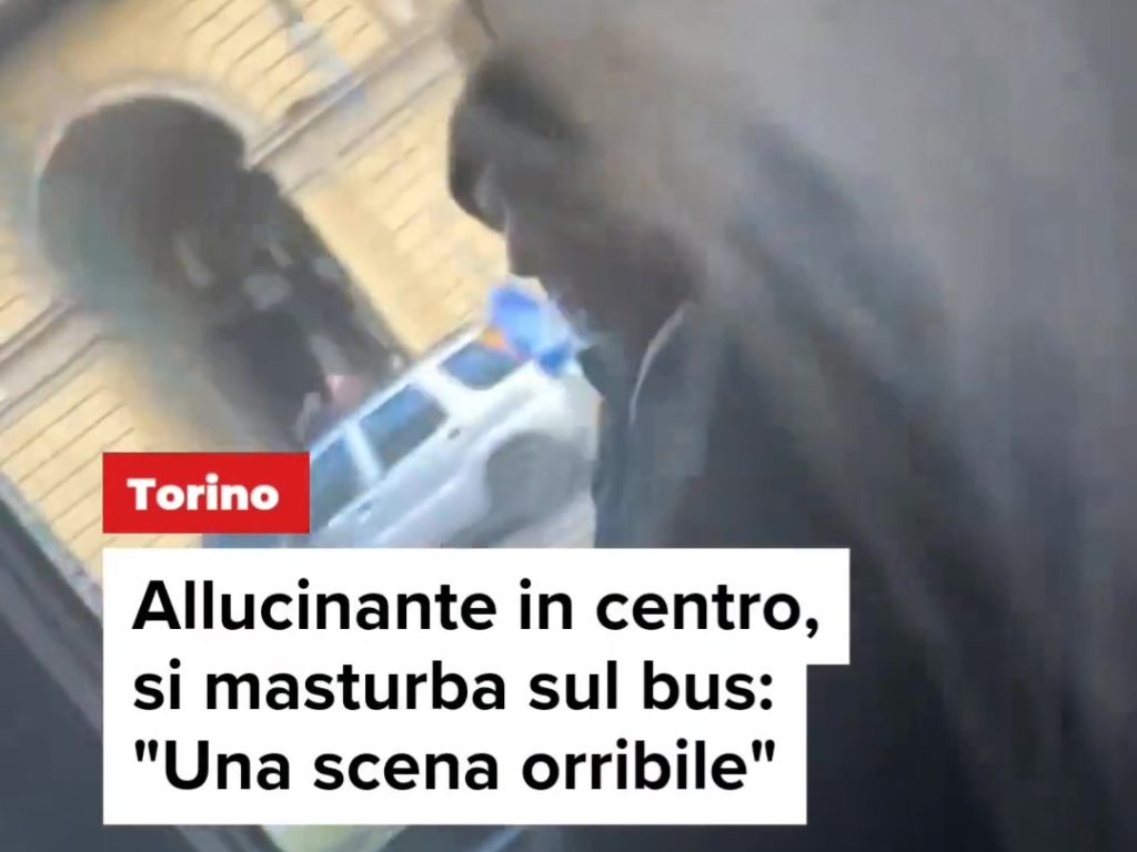 Torino, sul bus 68 nuovo caso di depravato a bordo: uomo si tocca e viene filmato