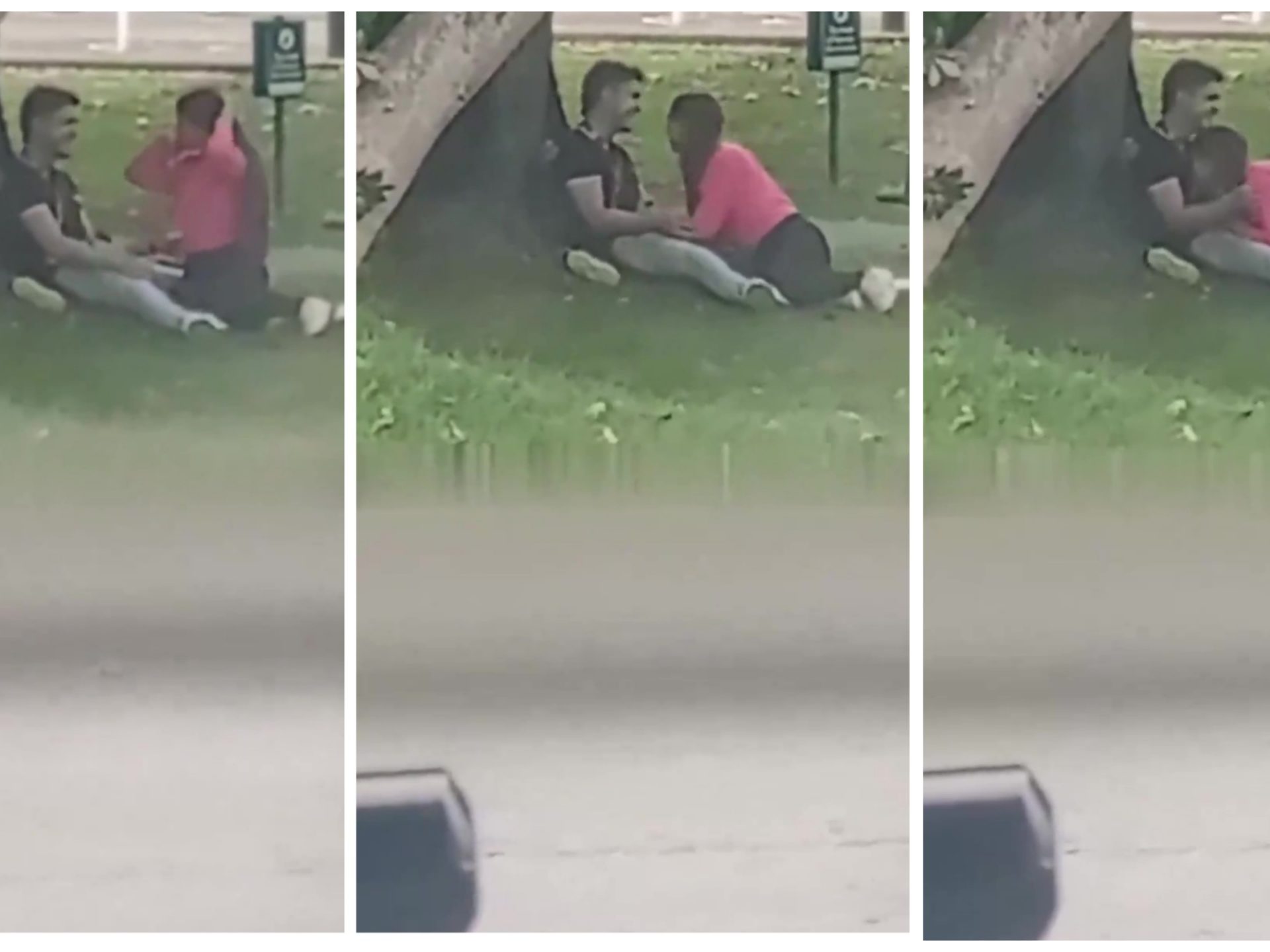 Sesso al parco davanti a tutti, ma la polizia non può intervenire: video diventa virale
