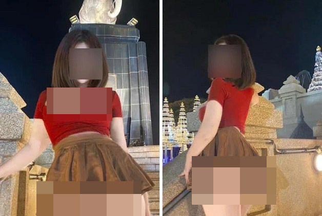 Model zeigt Höschen vor heiliger Statue: Es drohen 5 Jahre Gefängnis