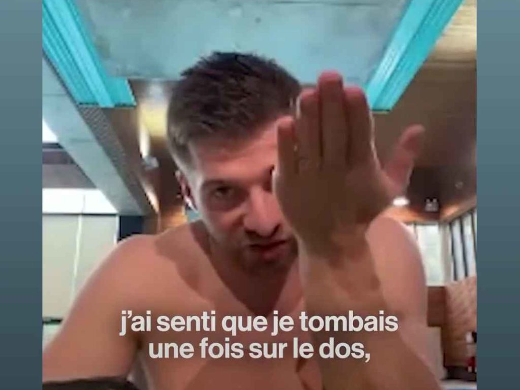La disastrosa esibizione del tuffatore olimpionico davanti a Macron: video imbarazzante
